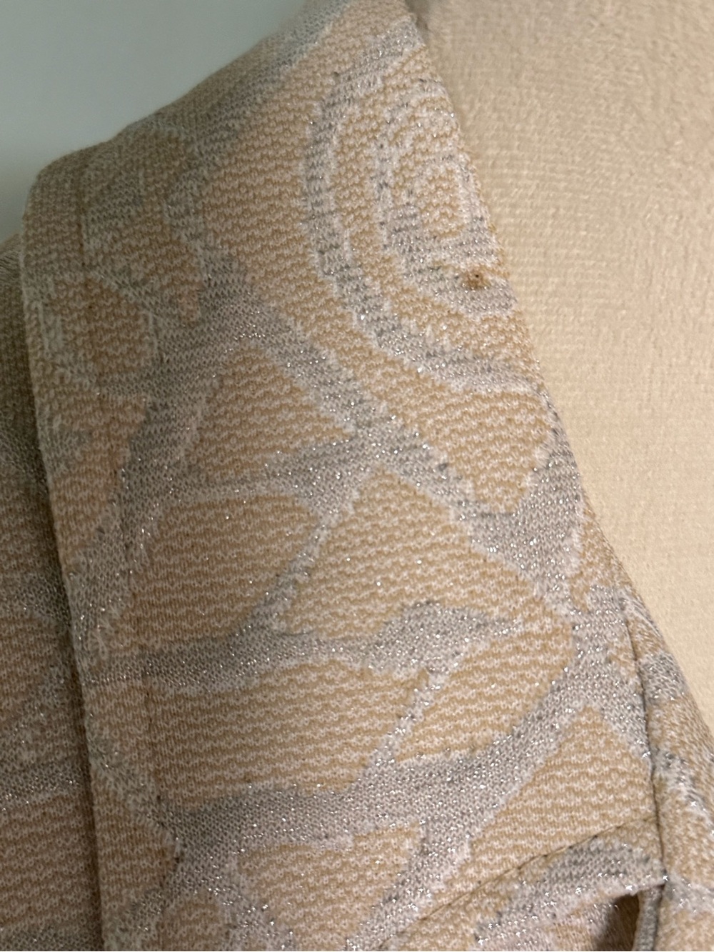 Sleeveless Cream Embroidered Midi Dress - Picture 7 of 9